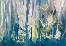 Load image into Gallery viewer, Seagulls  -  Original Oil Painting
