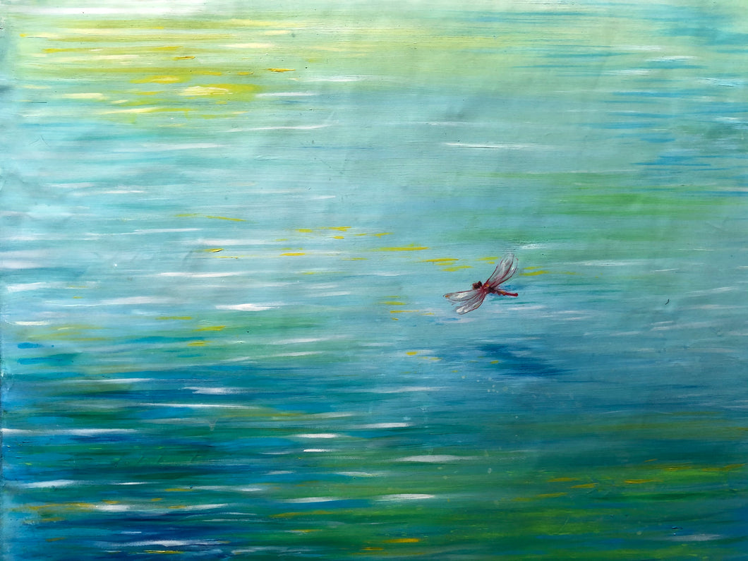 Dragonfly -  CANVAS PRINT - 40X27.5 inches