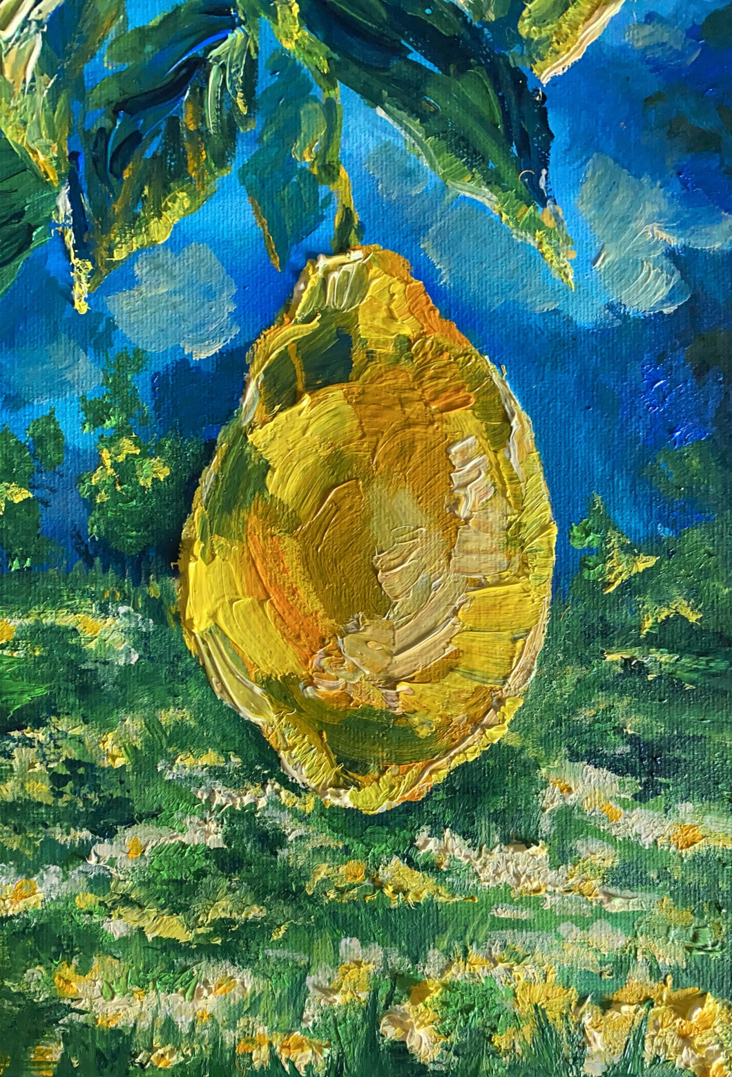 The Lemon - ART PRINT of an Original oil Painting