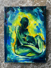 Load image into Gallery viewer, Watching over you while you are watching over me - Original Oil Painting
